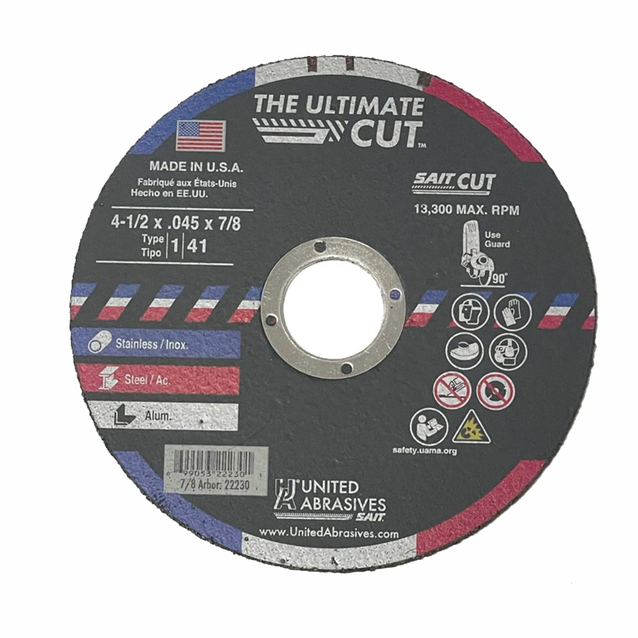 SAIT Ultimate Cut Off Wheel Type-1 4-1/2