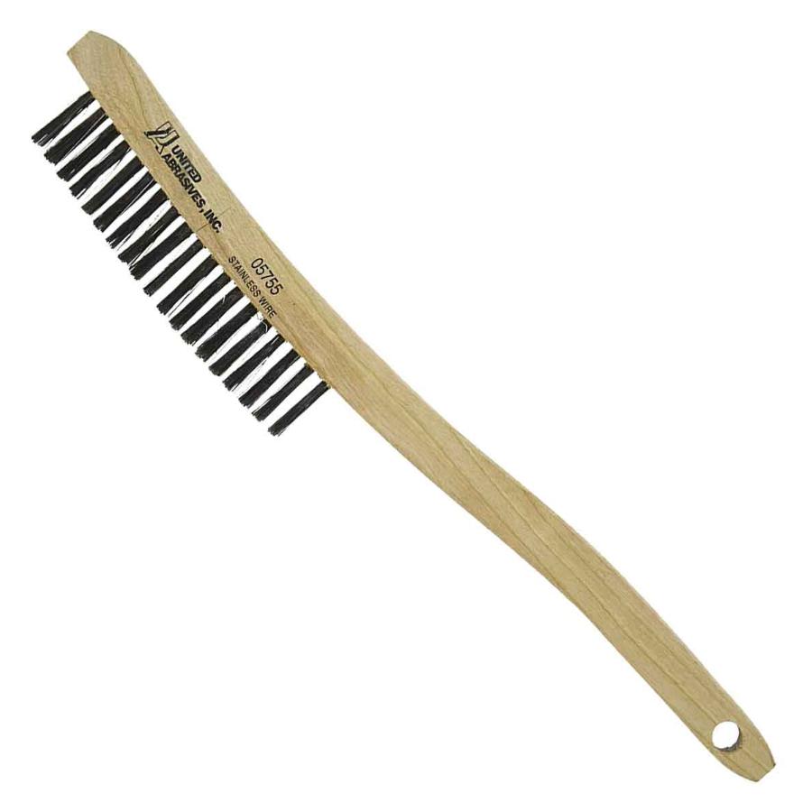 SAIT 05755 Stainless Steel Hand Scratch Wire Brush