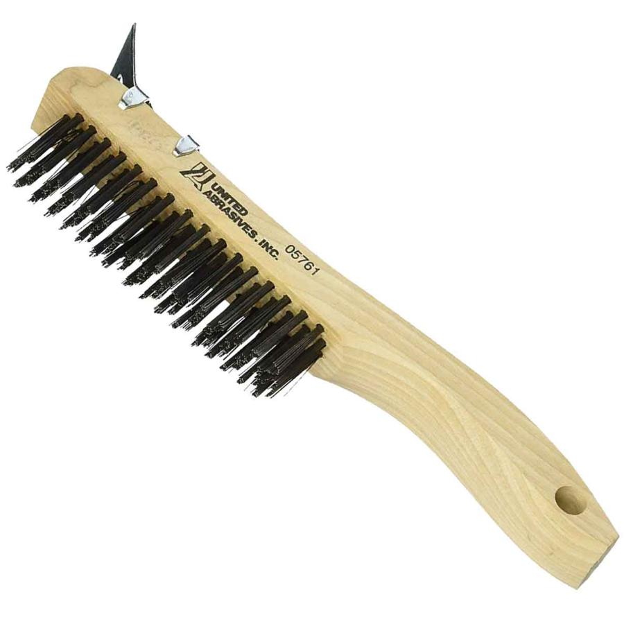 SAIT 05761 Hand Scratch Wire Brush