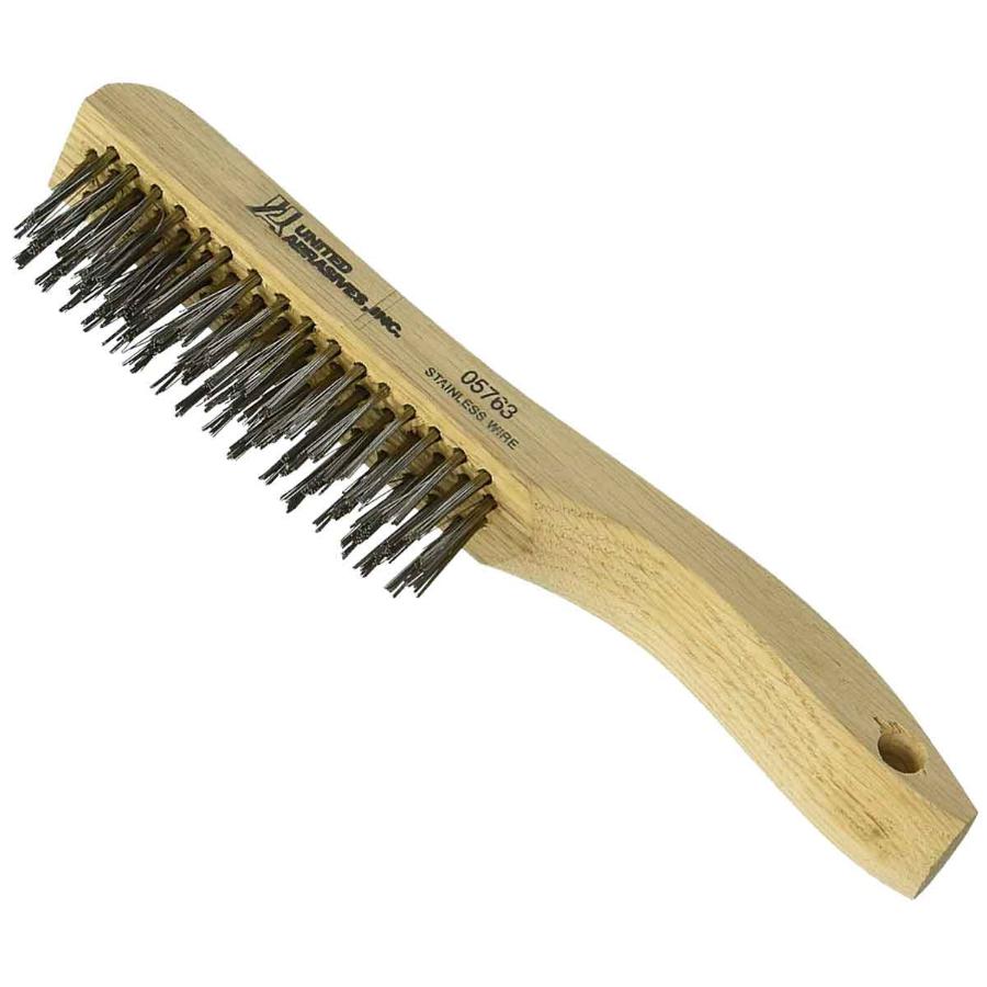 SAIT 05763 Stainless Steel Hand Scratch Wire Brush