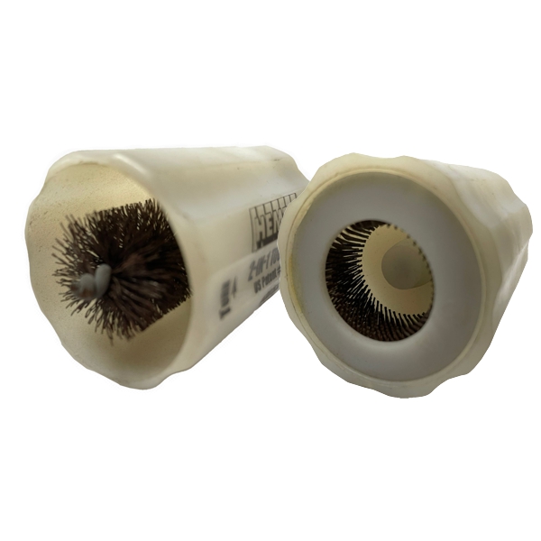 Wire Brush for Cleaning Inside & Outside White Handle