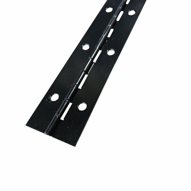 Black Piano Hinge with Hole