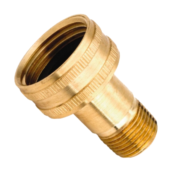 Garden Hose Adapter Swivel Female (FGH) to Male Pipe Thread (MPT)